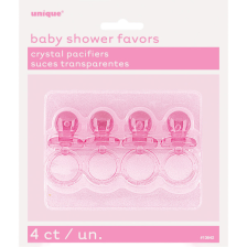 Pacifier Pink Crystal